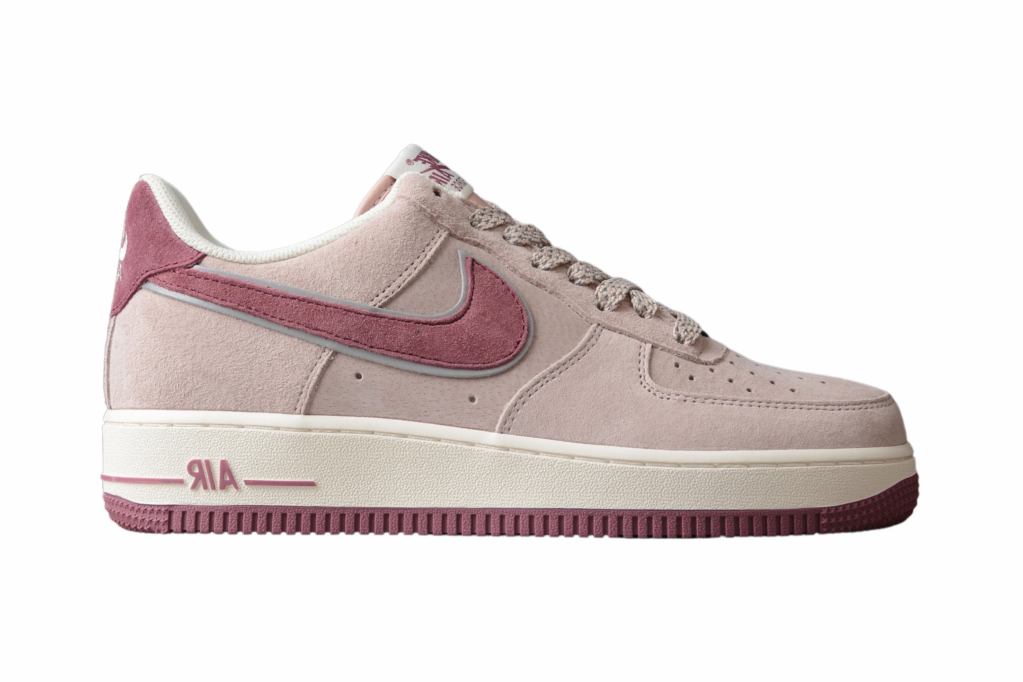 Tenis Nike Air Force 1 Rose Suede