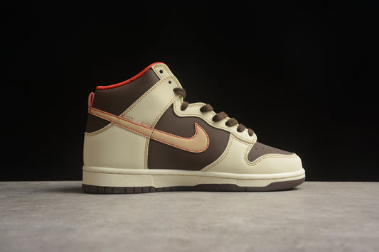 Tênis Nike Dunk High - Baroque Brown