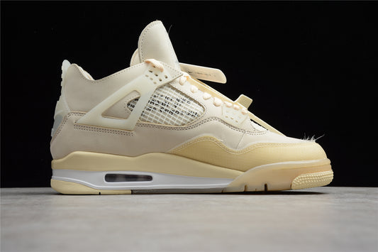 Tênis Nike Air Jordan 4 - Off-White Sail