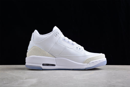 Tênis Nike Air Jordan 3 -  Pure White