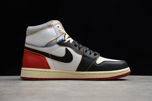 Tênis Nike Air Jordan 1 High - Union LA Black Toe