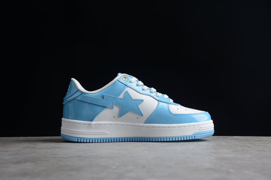 Tênis Bape Low - Blue White