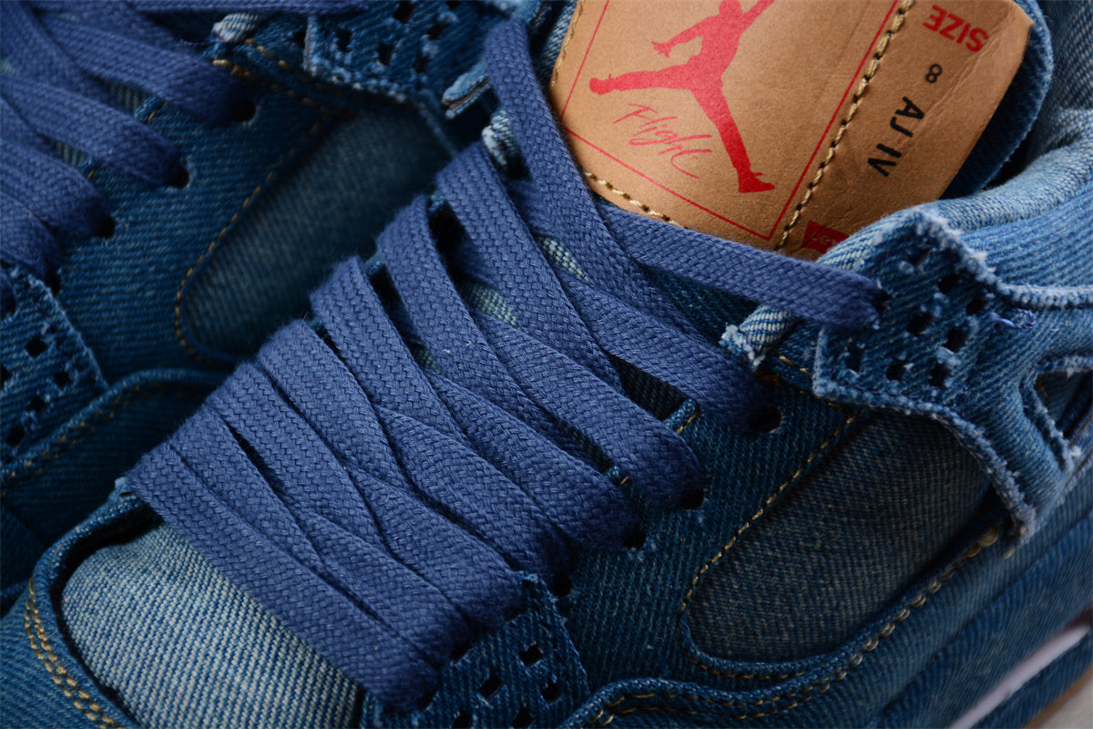 Tênis Nike Air Jordan 4 - Levis Jeans Denim