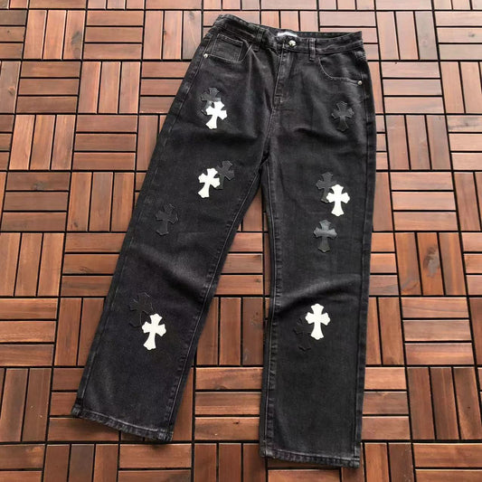 Calça Chrome Hearts - White Cross