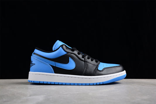 Tênis Nike Air Jordan 1 Low - Black University Blue