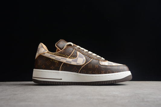 Tênis Nike Air Force 1 - Louis Vuitton Coffee