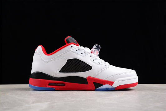 Tênis Nike Air Jordan 5 Low - Fire Red