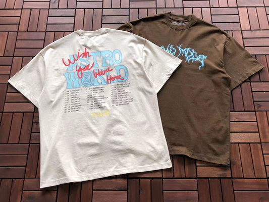 Camiseta Travis Scott - Wish you were here