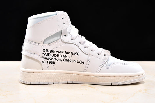 Tênis Nike Air Jordan 1 High - Off-White Euro