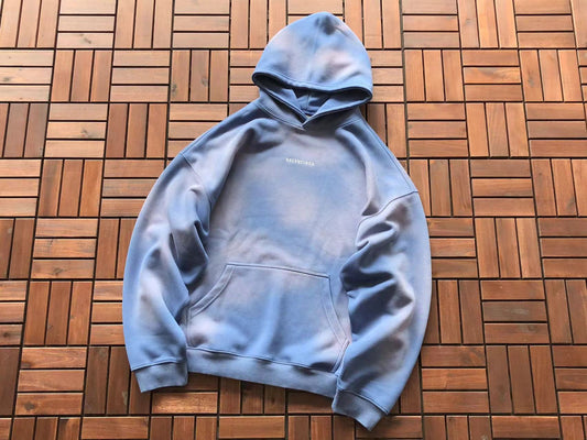 Moletom Balenciaga - Washed Blue