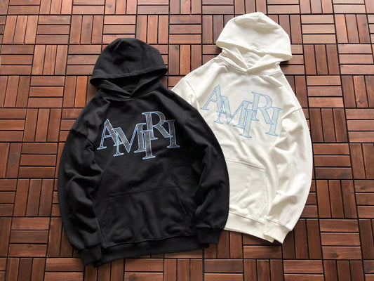 Moletom Amiri - Shine Blue Logo