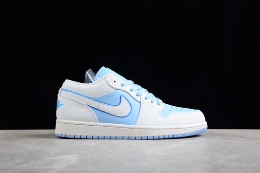 Tênis Nike Air Jordan 1 Low - Reverse Ice Blue Edition