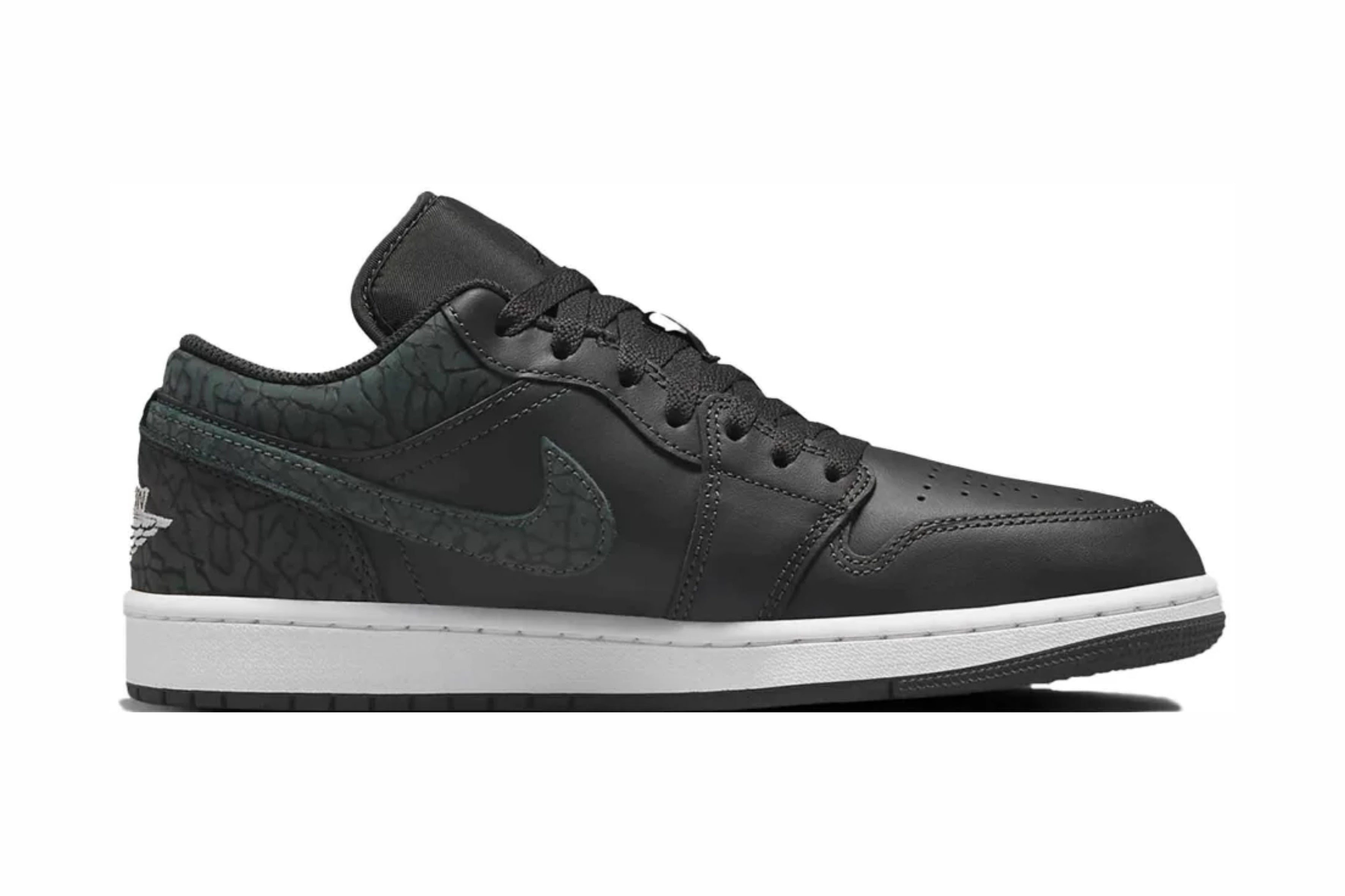 Nike Air Jordan 1 Low ブラック　26.5センチ Tênis Nike Air Jordan 1 Low - Black Elephant