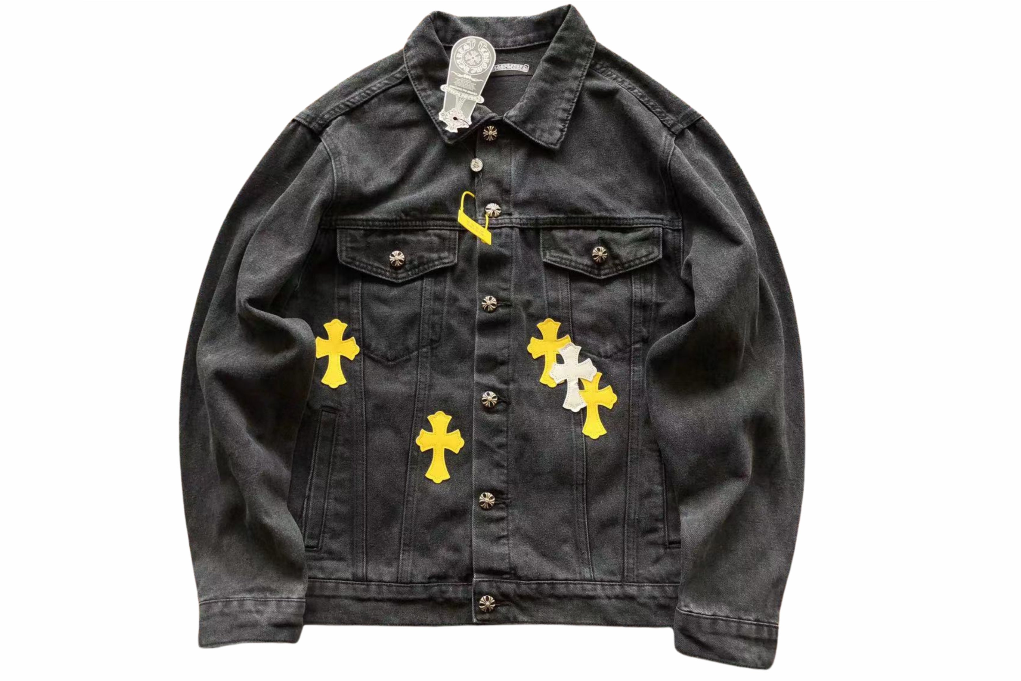 Jaqueta Chrome Hearts - Yellow Cross