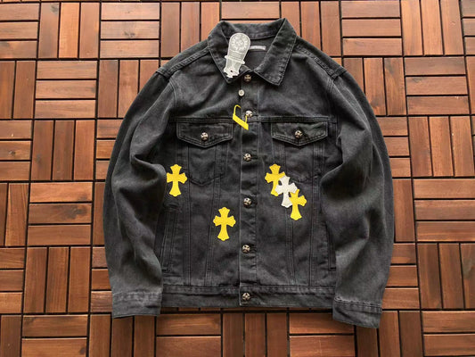 Jaqueta Chrome Hearts - Yellow Cross