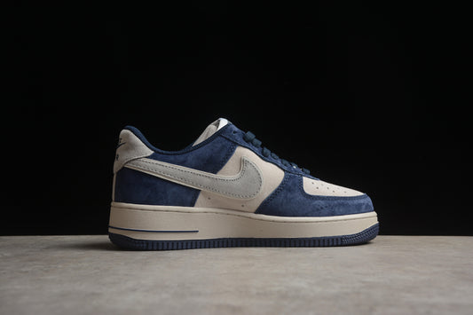 Tênis Nike Air Force 1 - Blue w/ Grey Suede