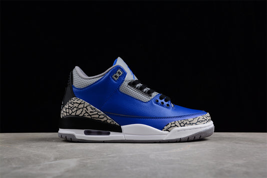 Tênis Nike Air Jordan 3 - Varsity Royal Cement