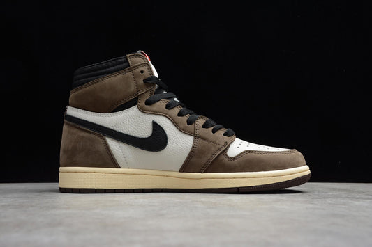 Tênis Nike Air Jordan 1 High - Travis Scott Mocha