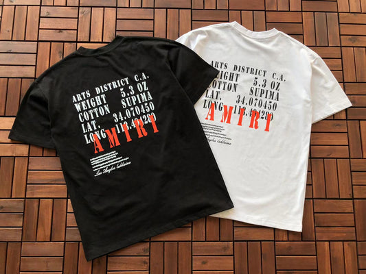 Camiseta Amiri -  Arts District Error