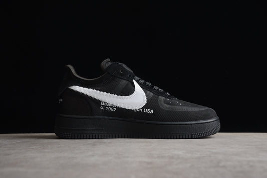 Tênis Nike Air Force 1 - Off-White Preto